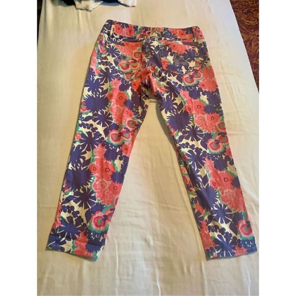 Lilly Pulitzer Worth Skinny Mini Secret Garden Crop jeans - Picture 5 of 6